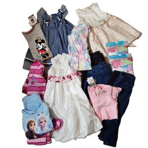 Toddler Girl Clothing Bundle – Size 24M to 2T